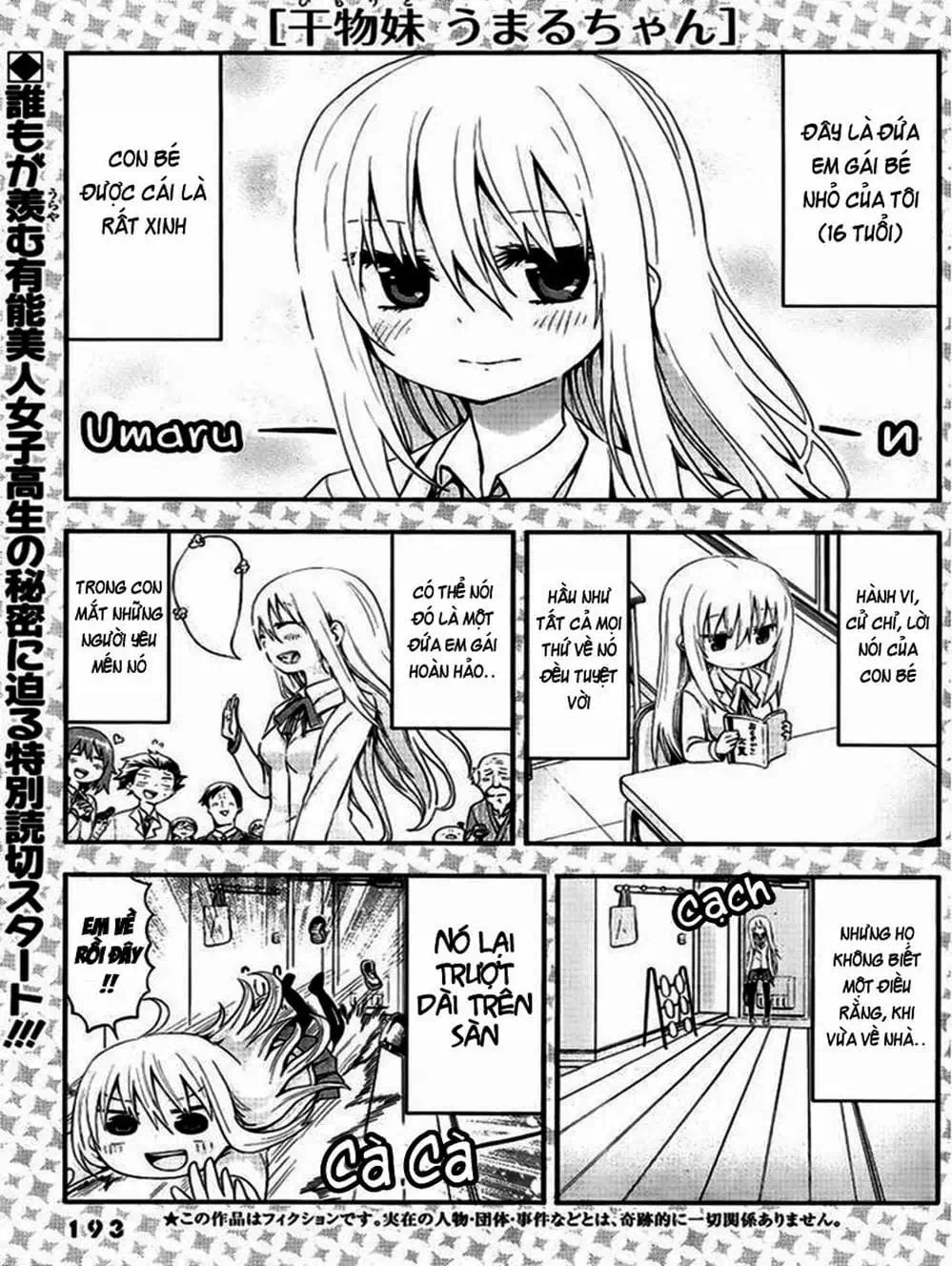 Truyện Tranh Cô Em Gái Hai Mặt - Himouto! Umaru-Chan trang 5