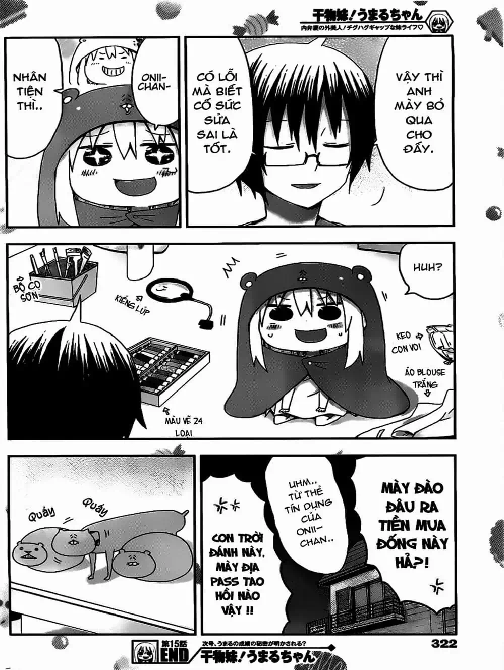 Truyện Tranh Cô Em Gái Hai Mặt - Himouto! Umaru-Chan trang 5