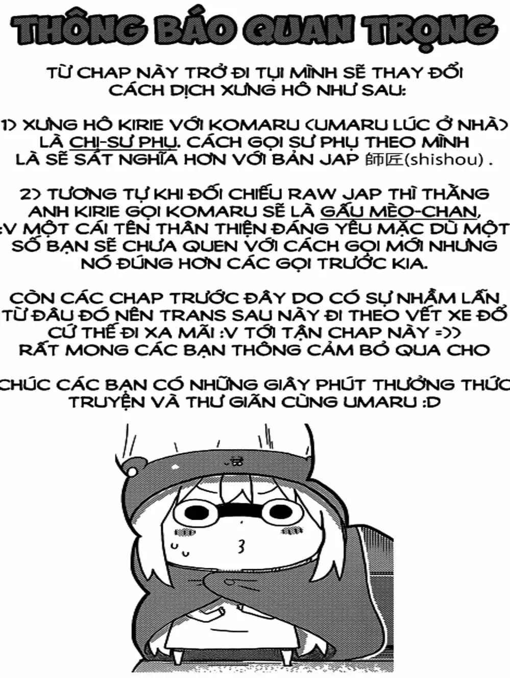 Truyện Tranh Cô Em Gái Hai Mặt - Himouto! Umaru-Chan trang 5