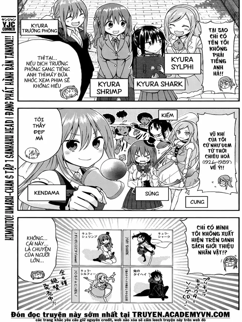 Truyện Tranh Cô Em Gái Hai Mặt - Himouto! Umaru-Chan trang 5