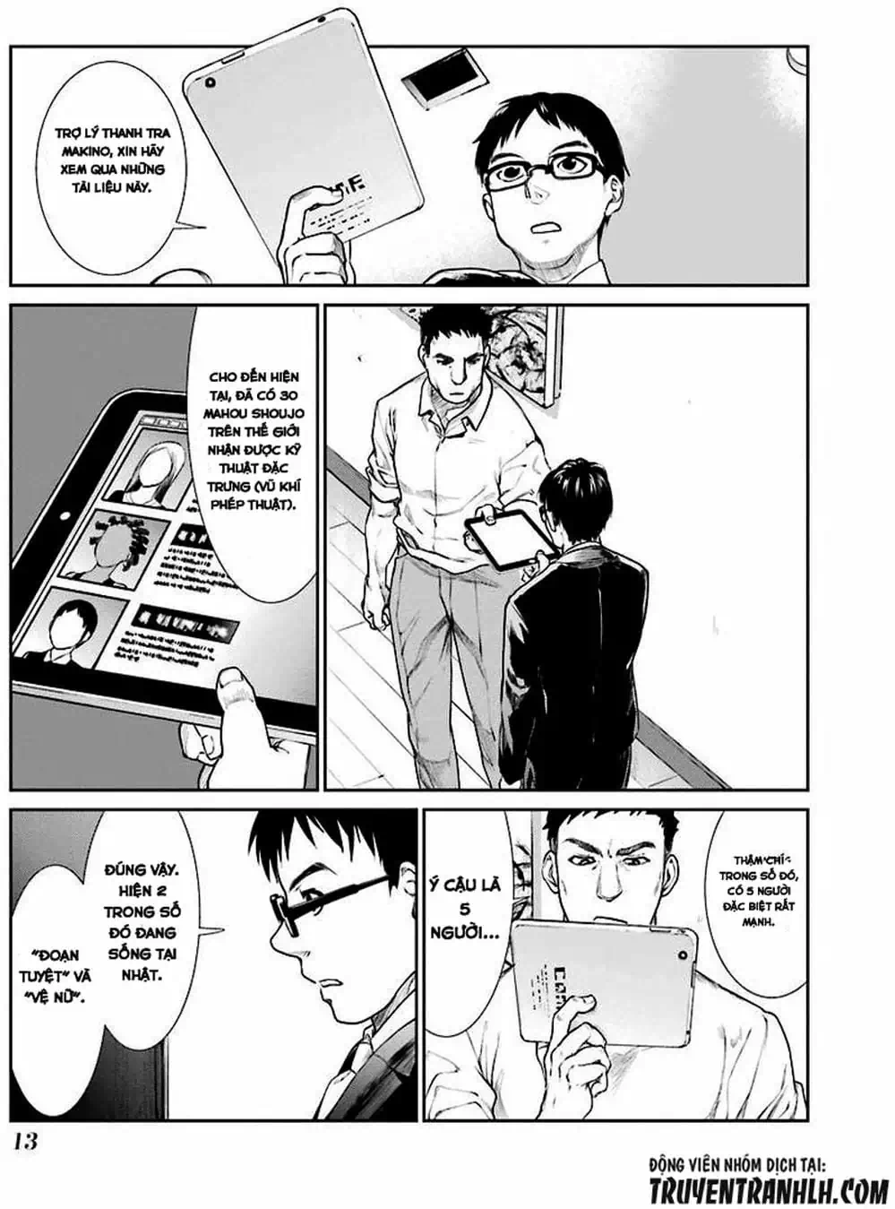 Truyện Tranh Cô Gái Phép Thuật Asuka - Mahou Shoujo Tokushuusen Asuka trang 5