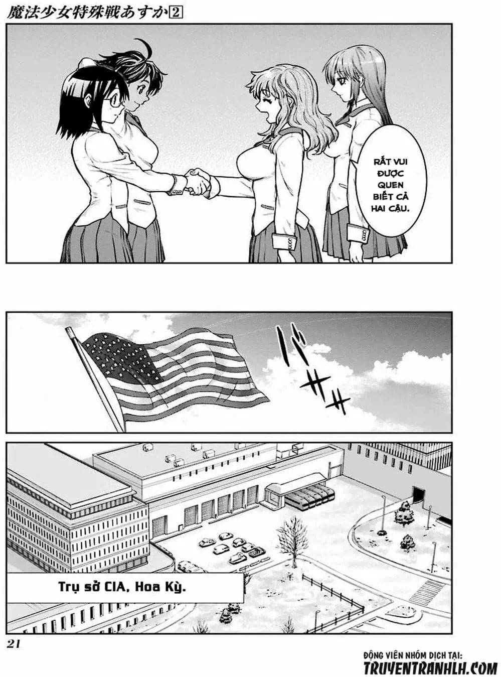 Truyện Tranh Cô Gái Phép Thuật Asuka - Mahou Shoujo Tokushuusen Asuka trang 5