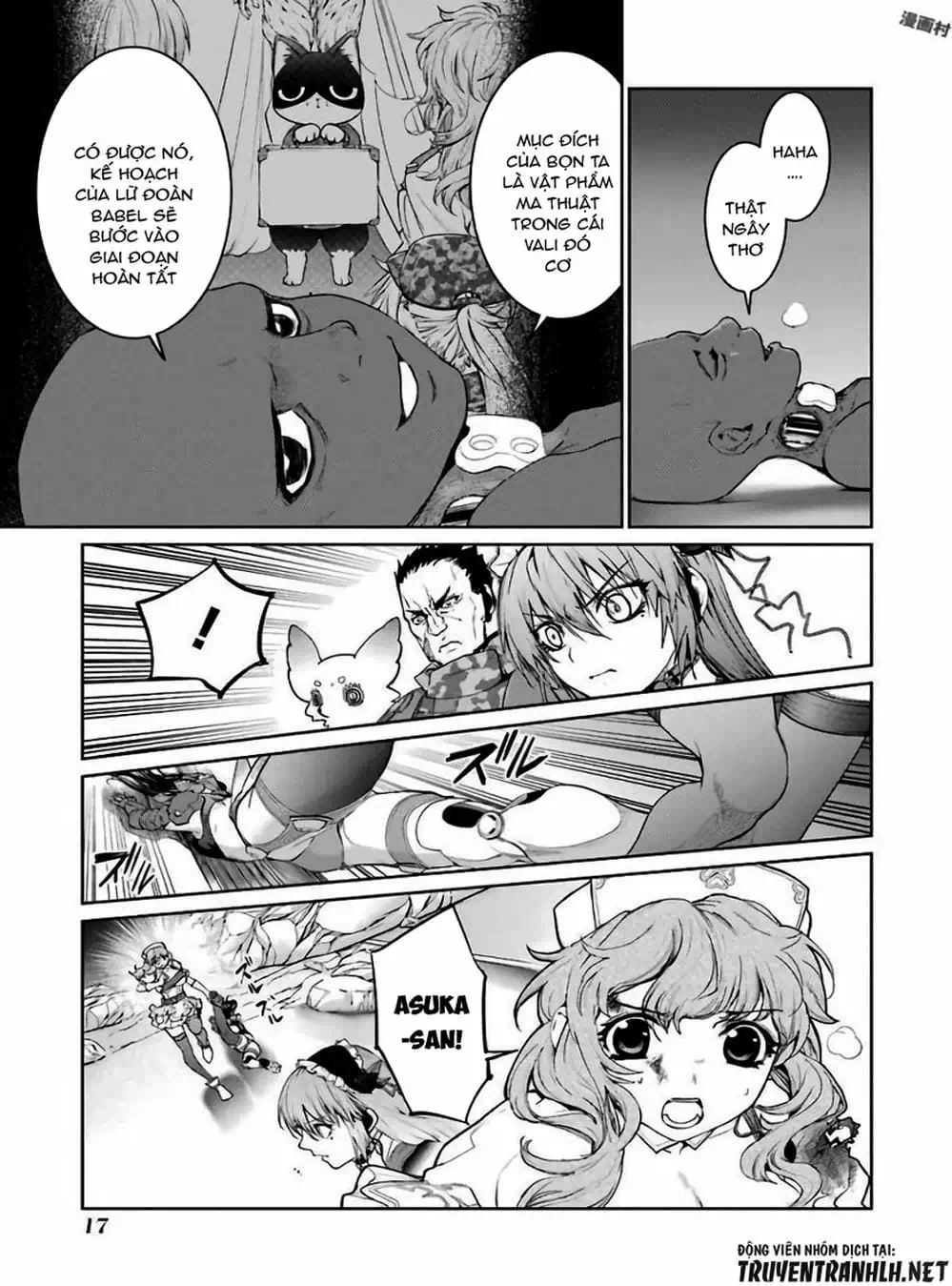 Truyện Tranh Cô Gái Phép Thuật Asuka - Mahou Shoujo Tokushuusen Asuka trang 5