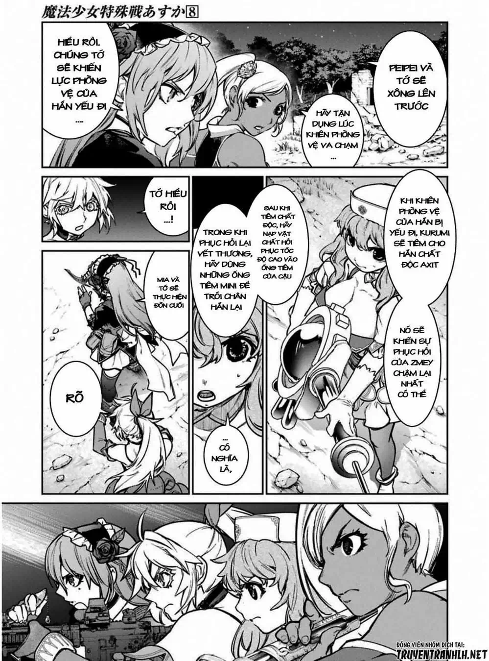 Truyện Tranh Cô Gái Phép Thuật Asuka - Mahou Shoujo Tokushuusen Asuka trang 5