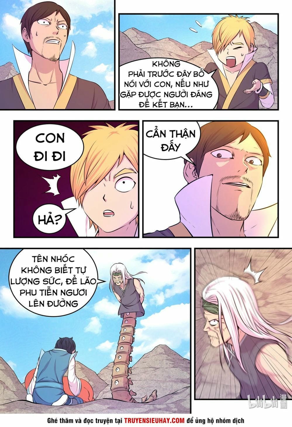 Truyện Tranh Côn Thôn Thiên Hạ trang 8