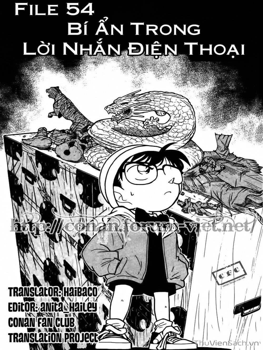 Truyện Tranh Thám Tử Lừng Danh Conan trang 5