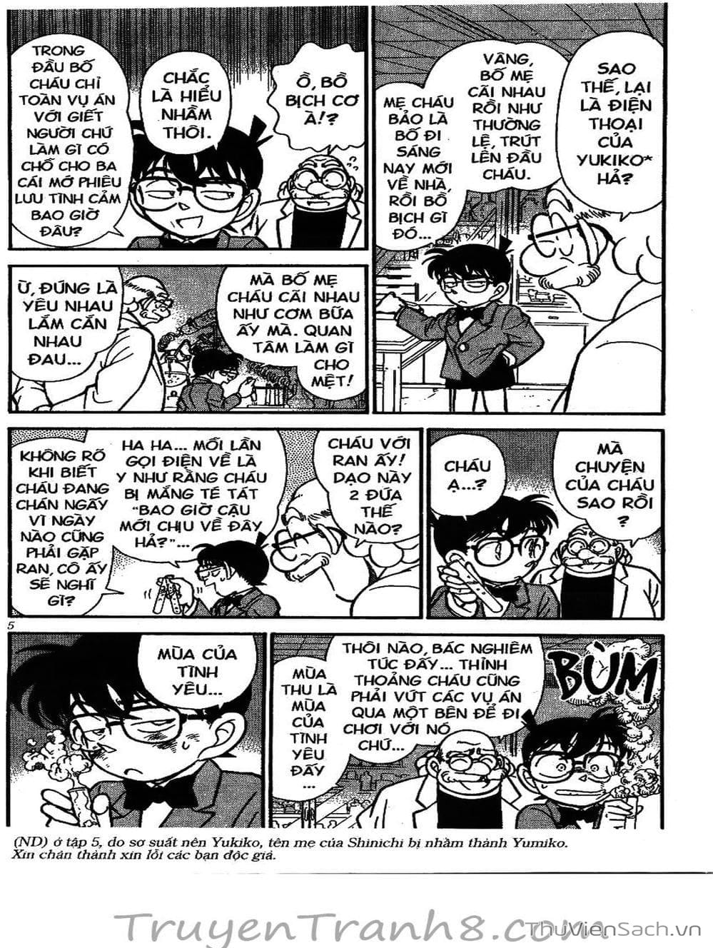Truyện Tranh Thám Tử Lừng Danh Conan trang 5