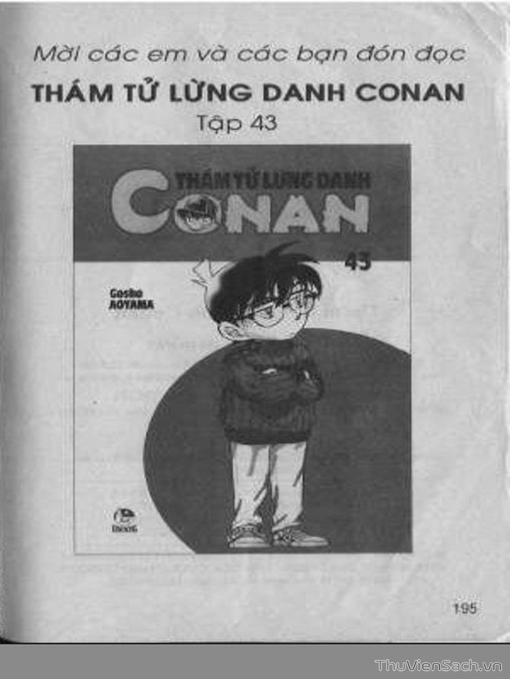 Truyện Tranh Thám Tử Lừng Danh Conan trang 5