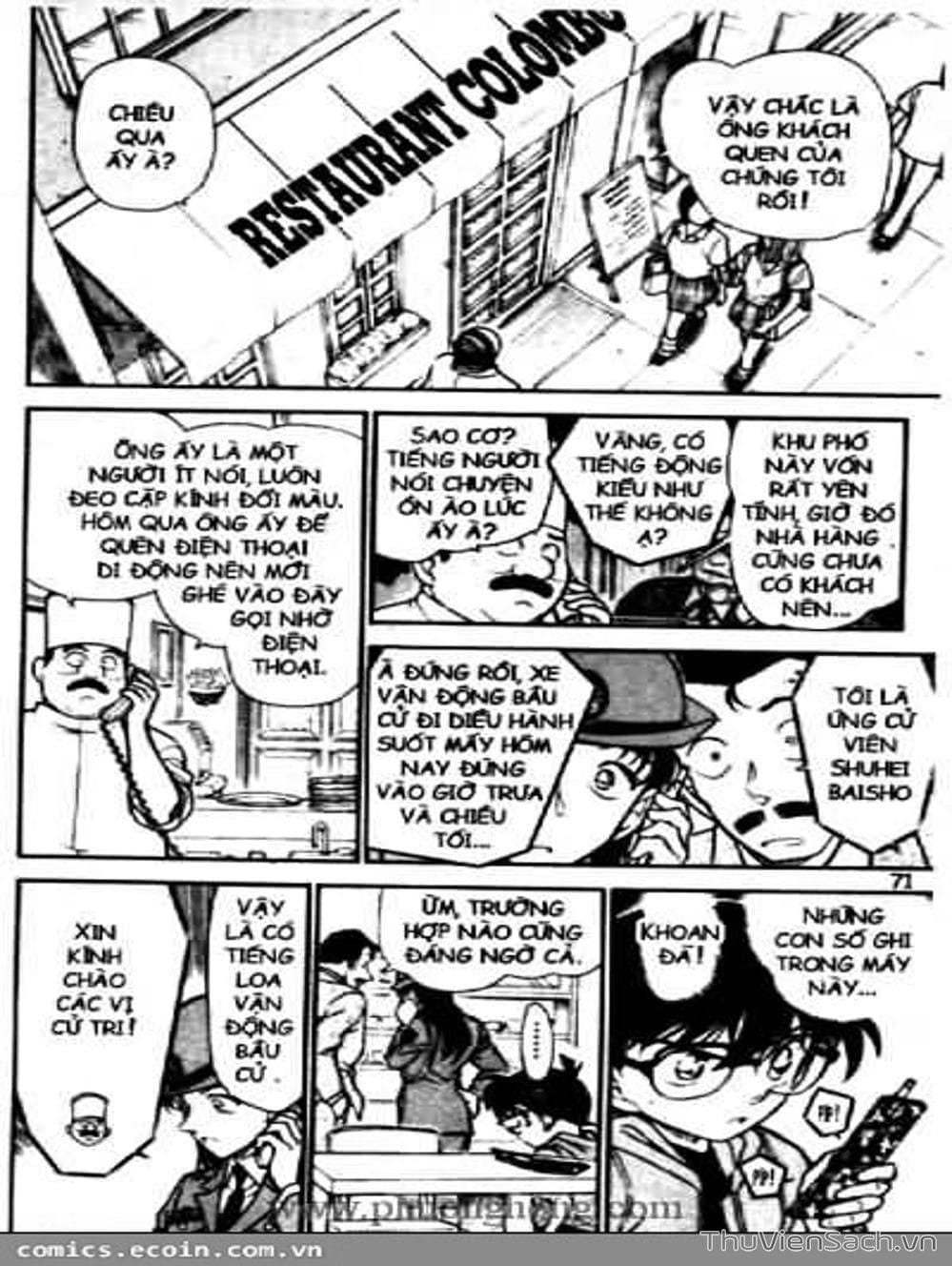 Truyện Tranh Thám Tử Lừng Danh Conan trang 5