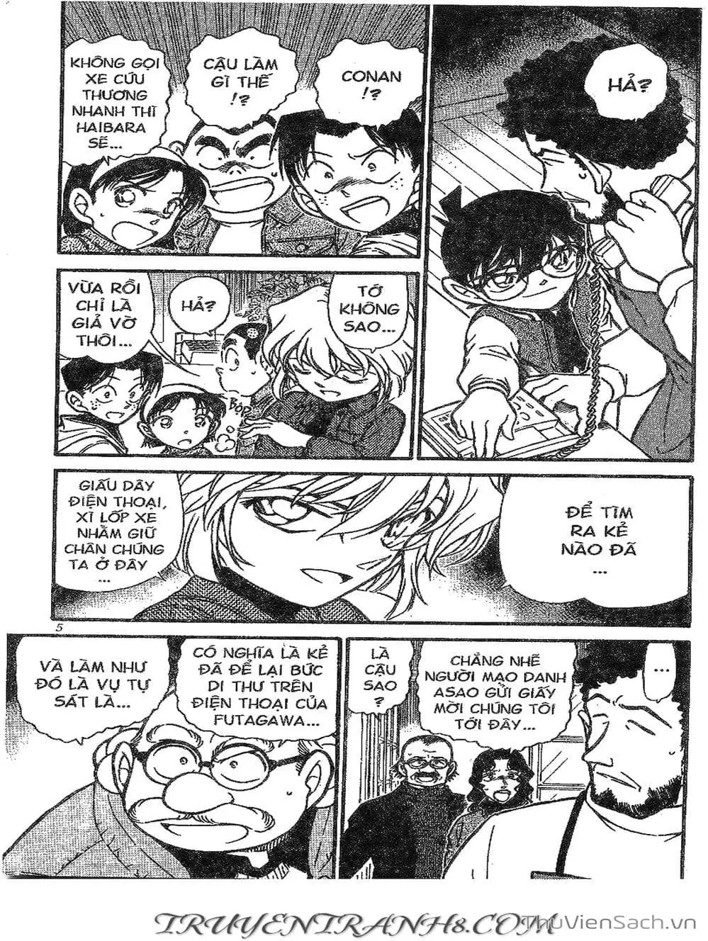 Truyện Tranh Thám Tử Lừng Danh Conan trang 5