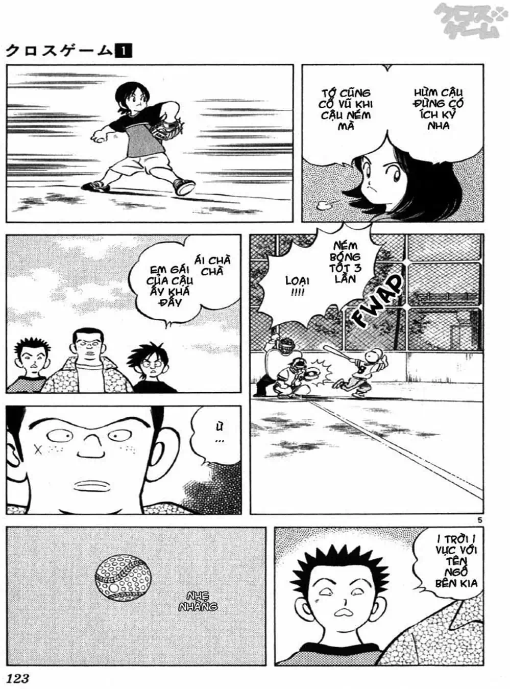 Truyện Tranh Trò Chơi Vượt Qua Thử Thách - Cross Game trang 8