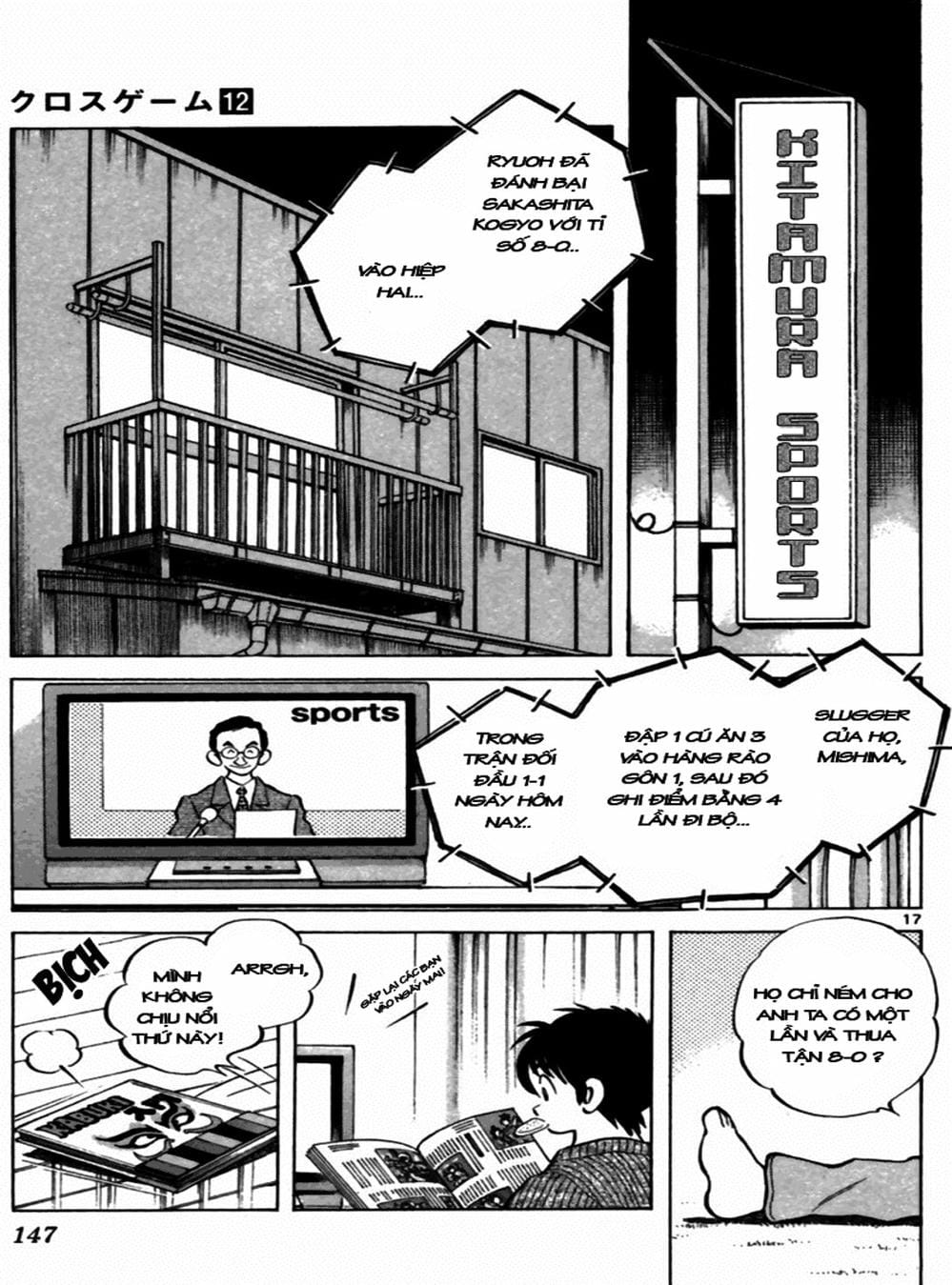 Truyện Tranh Trò Chơi Vượt Qua Thử Thách - Cross Game trang 8