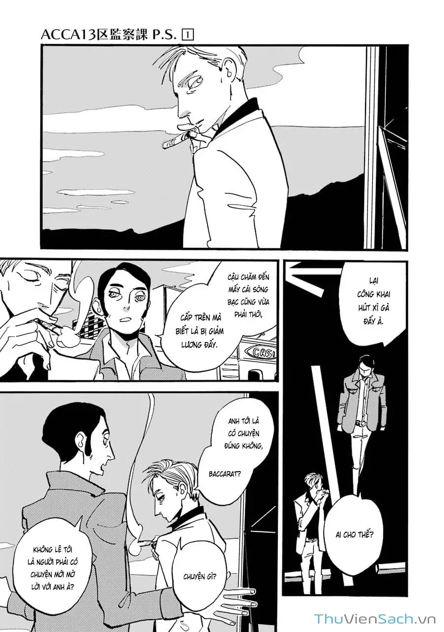 Truyện Tranh Tiền Truyện Acca - Cục Thanh Tra 13 Bang: P.s trang 2