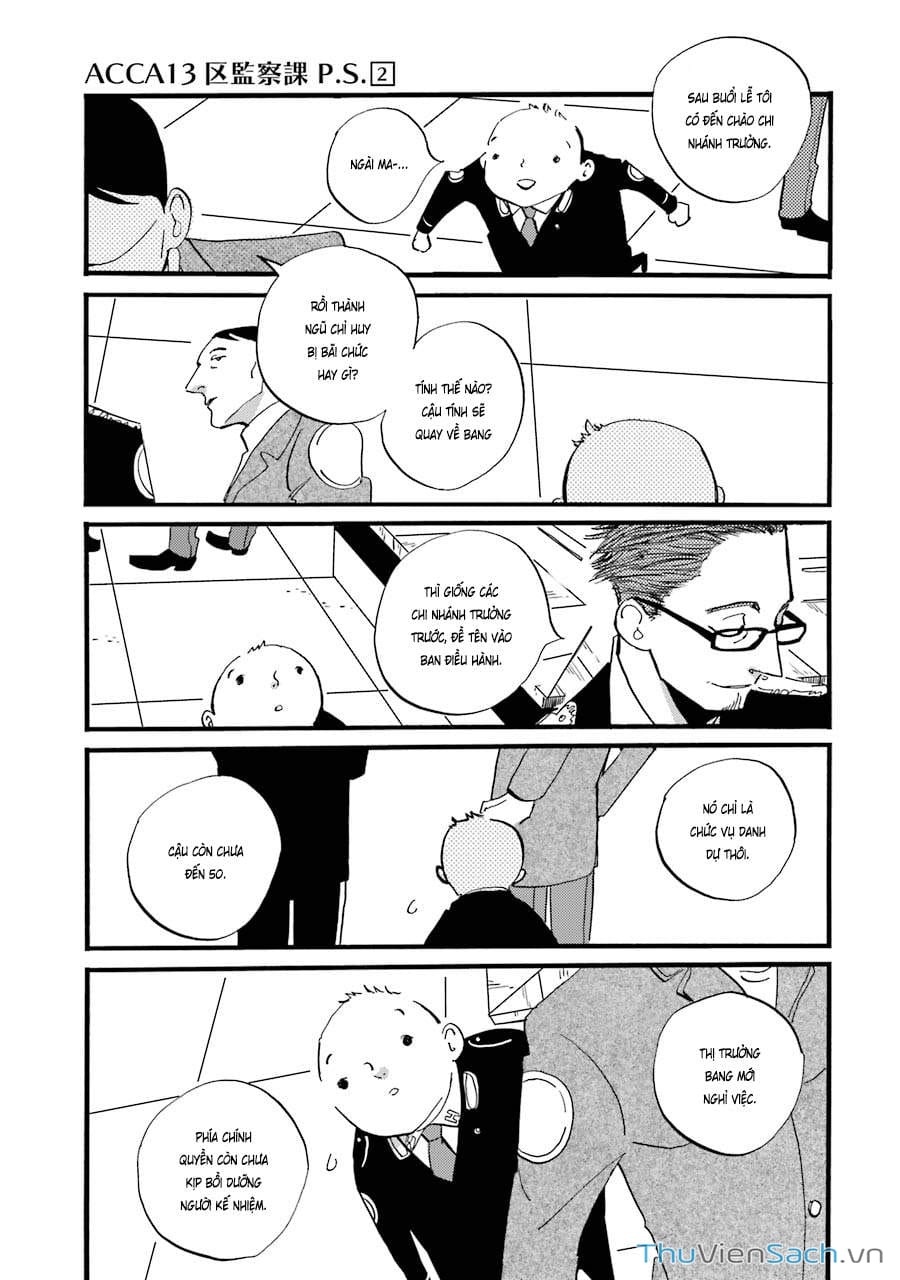 Truyện Tranh Tiền Truyện Acca - Cục Thanh Tra 13 Bang: P.s trang 2
