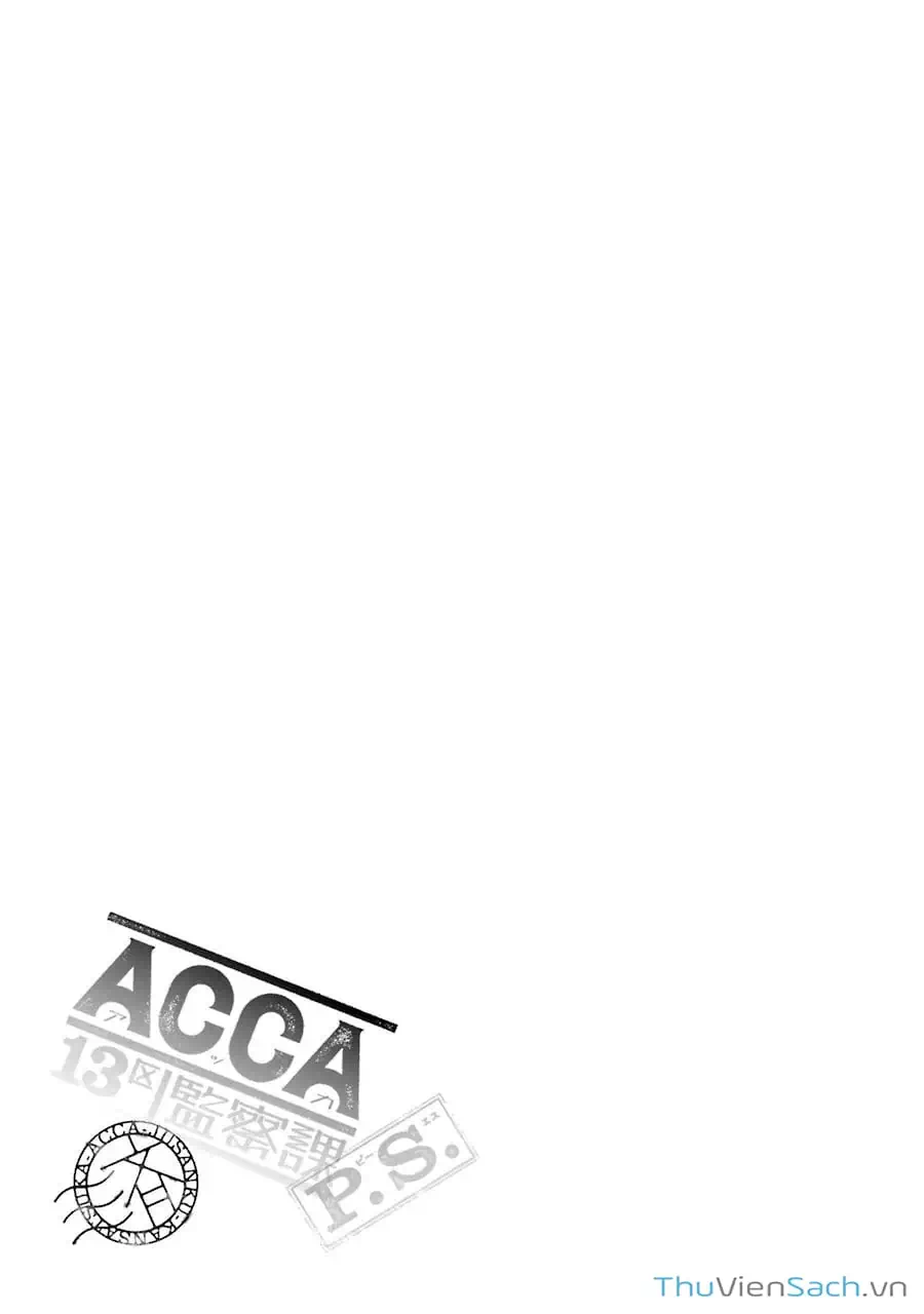 Truyện Tranh Tiền Truyện Acca - Cục Thanh Tra 13 Bang: P.s trang 2