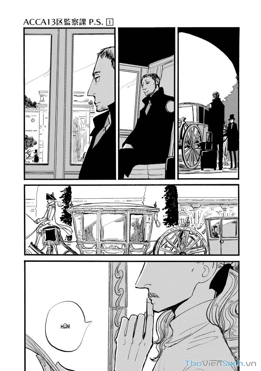 Truyện Tranh Tiền Truyện Acca - Cục Thanh Tra 13 Bang: P.s trang 2