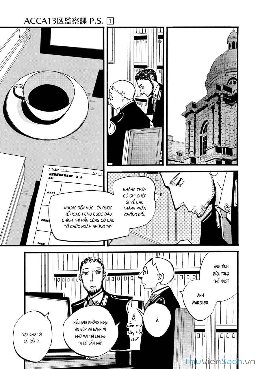 Truyện Tranh Tiền Truyện Acca - Cục Thanh Tra 13 Bang: P.s trang 2