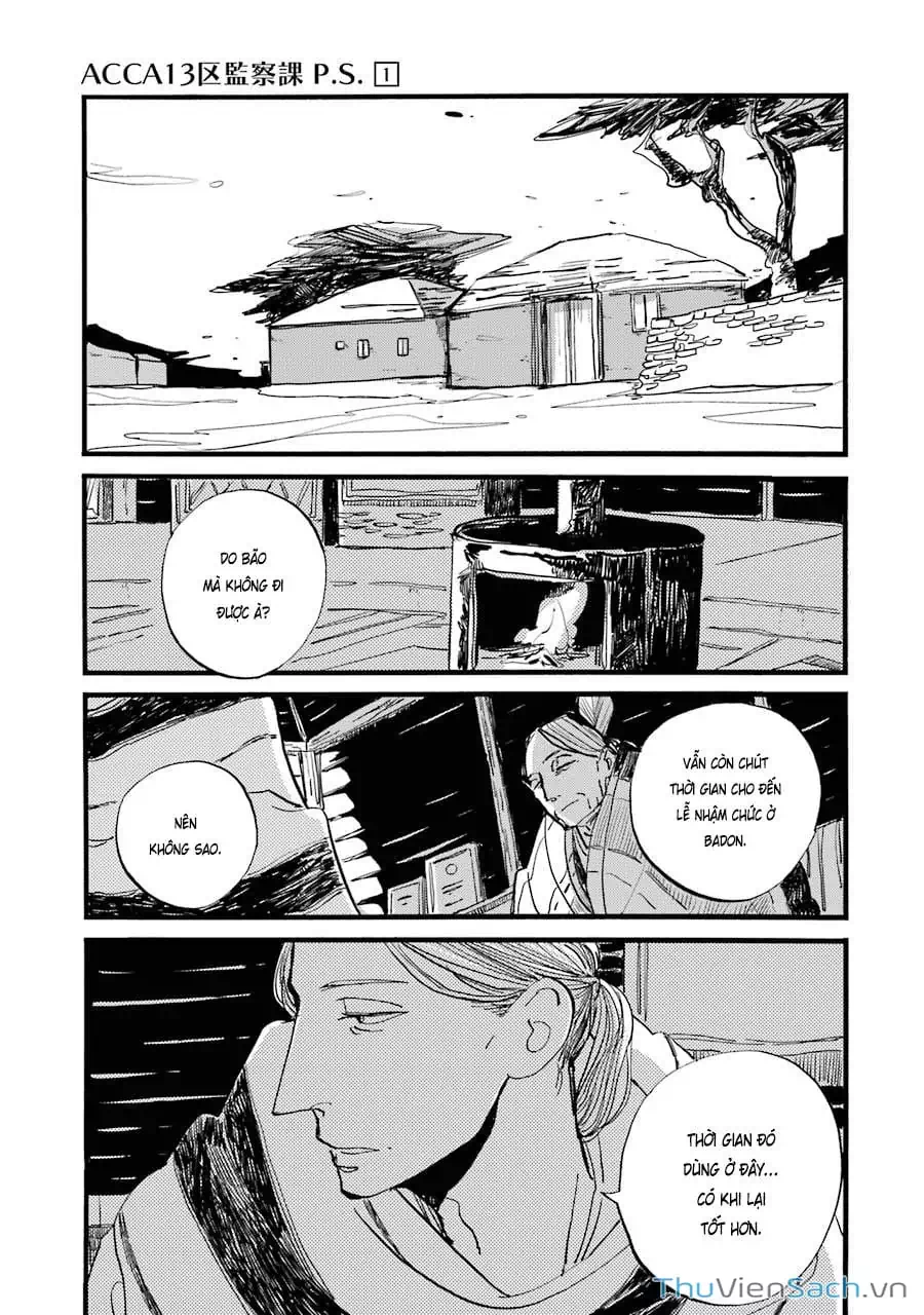 Truyện Tranh Tiền Truyện Acca - Cục Thanh Tra 13 Bang: P.s trang 2