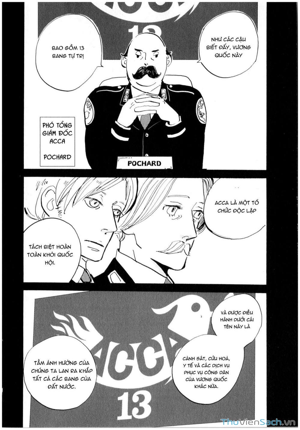 Truyện Tranh Acca - Cục Thanh Tra 13 Bang trang 2