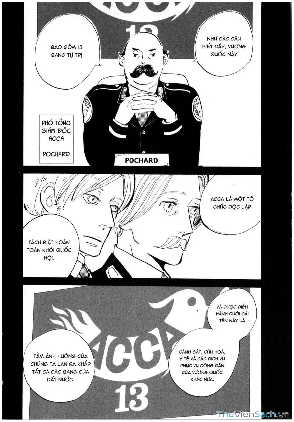 Truyện Tranh Acca - Cục Thanh Tra 13 Bang trang 2