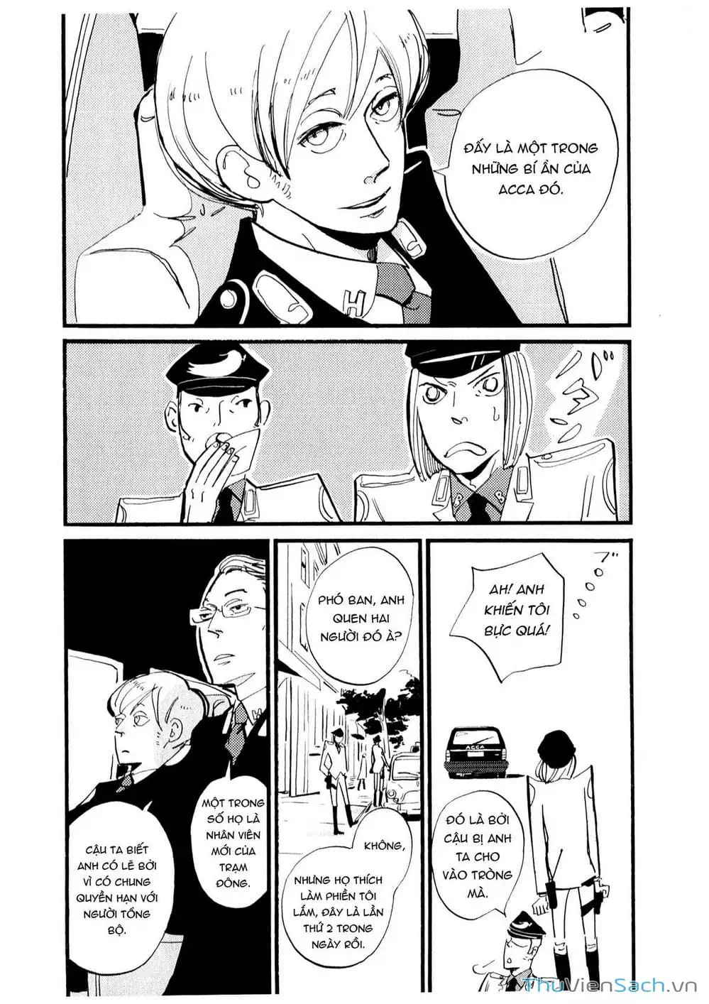 Truyện Tranh Acca - Cục Thanh Tra 13 Bang trang 2