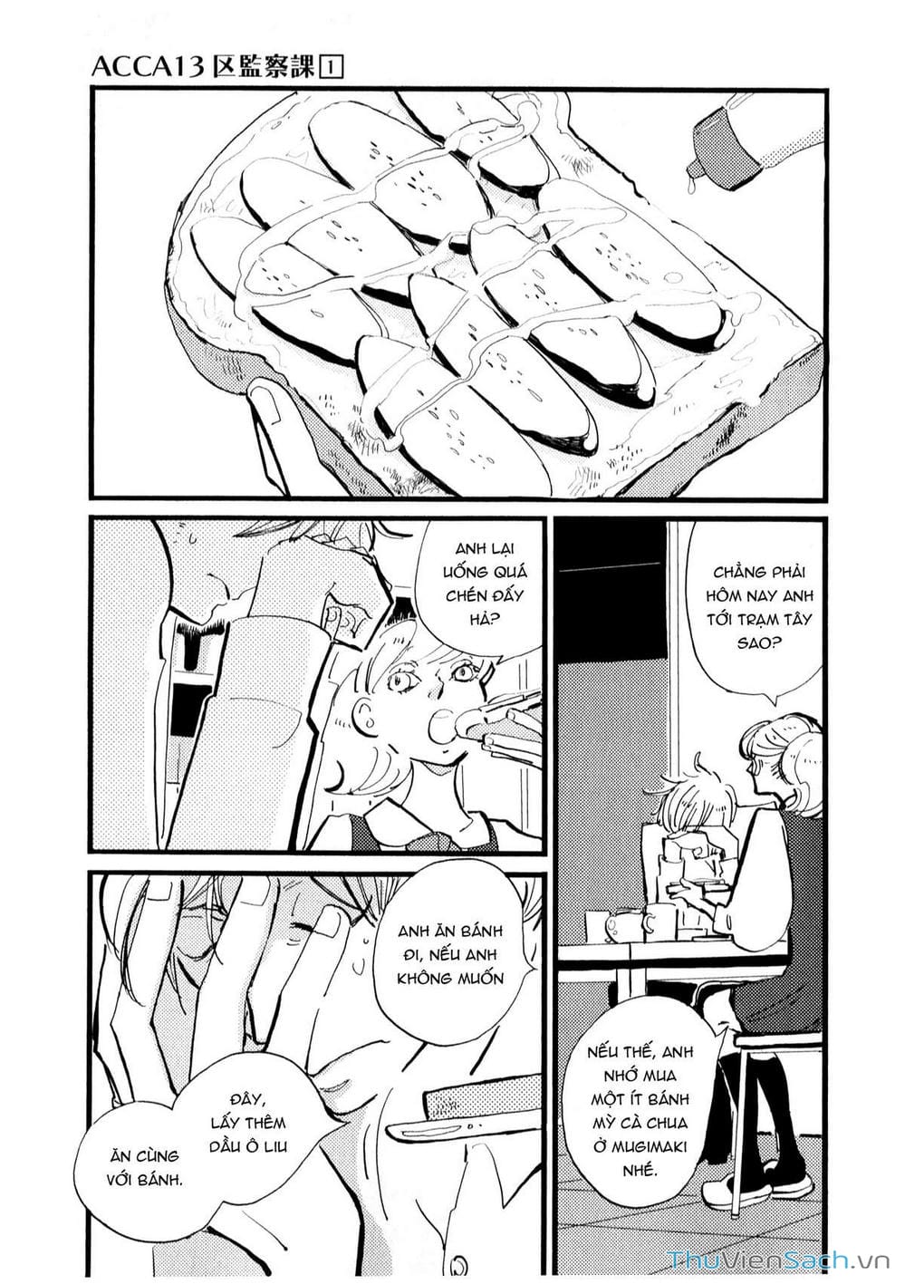Truyện Tranh Acca - Cục Thanh Tra 13 Bang trang 2