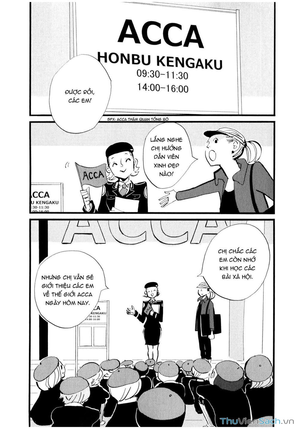 Truyện Tranh Acca - Cục Thanh Tra 13 Bang trang 2