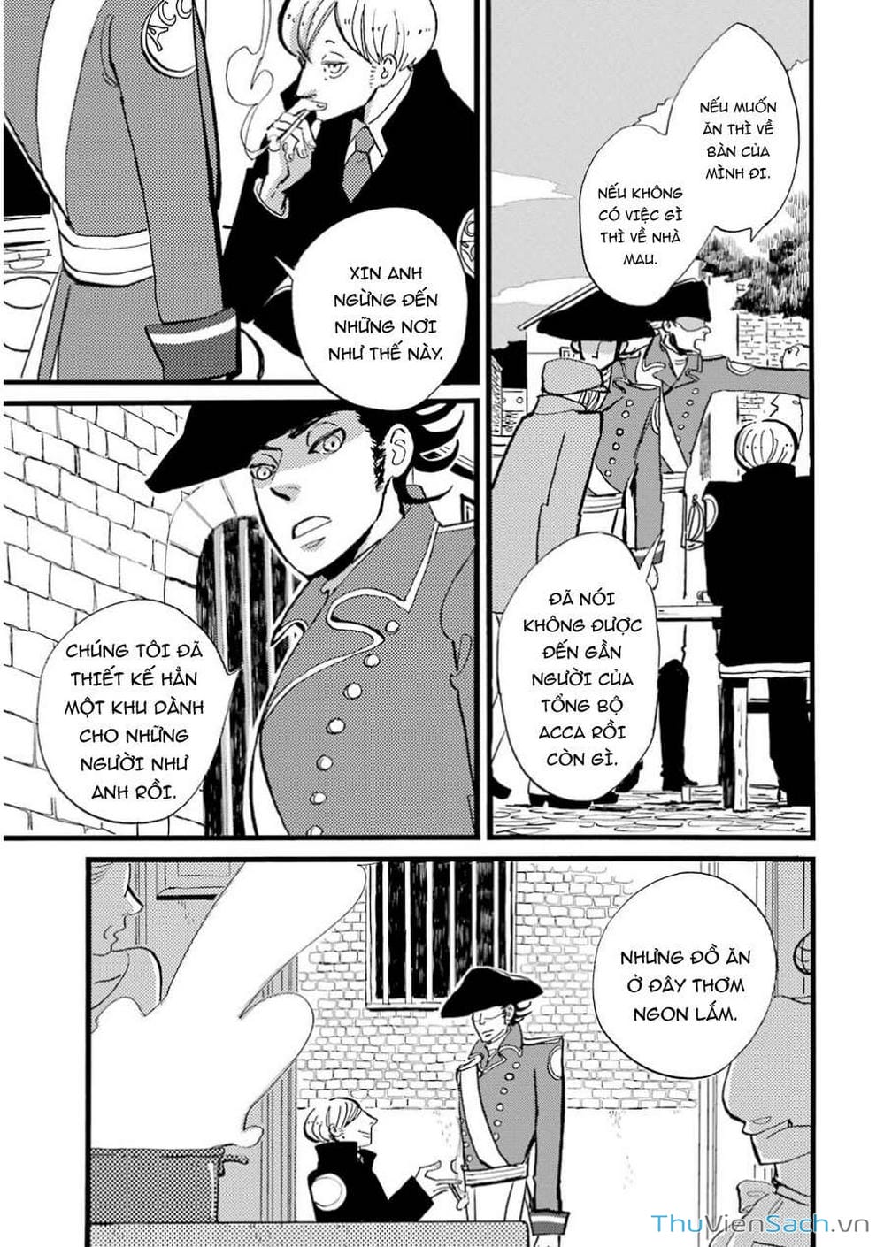Truyện Tranh Acca - Cục Thanh Tra 13 Bang trang 2