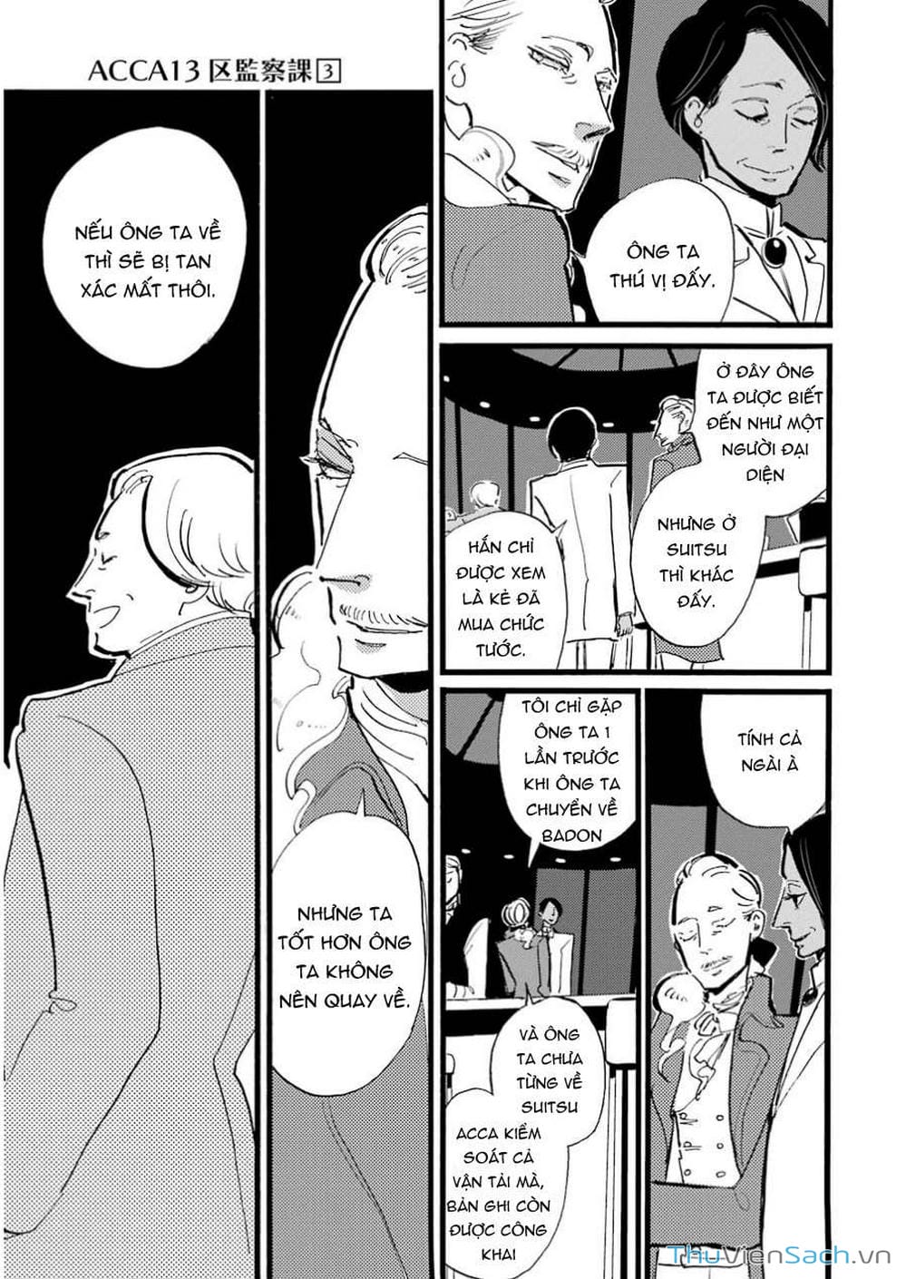 Truyện Tranh Acca - Cục Thanh Tra 13 Bang trang 2