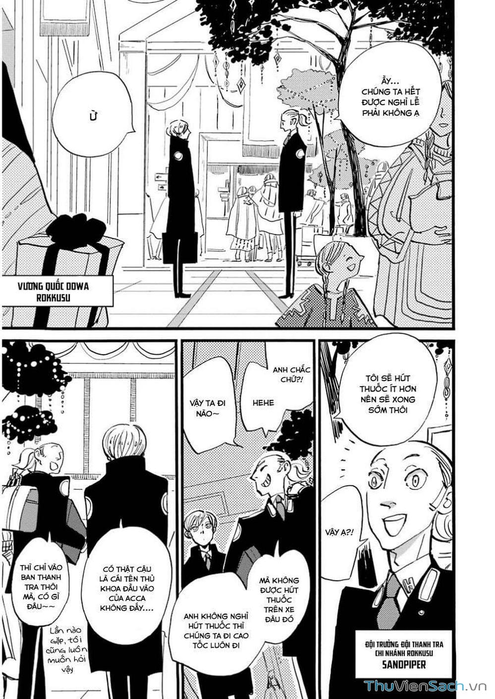 Truyện Tranh Acca - Cục Thanh Tra 13 Bang trang 2