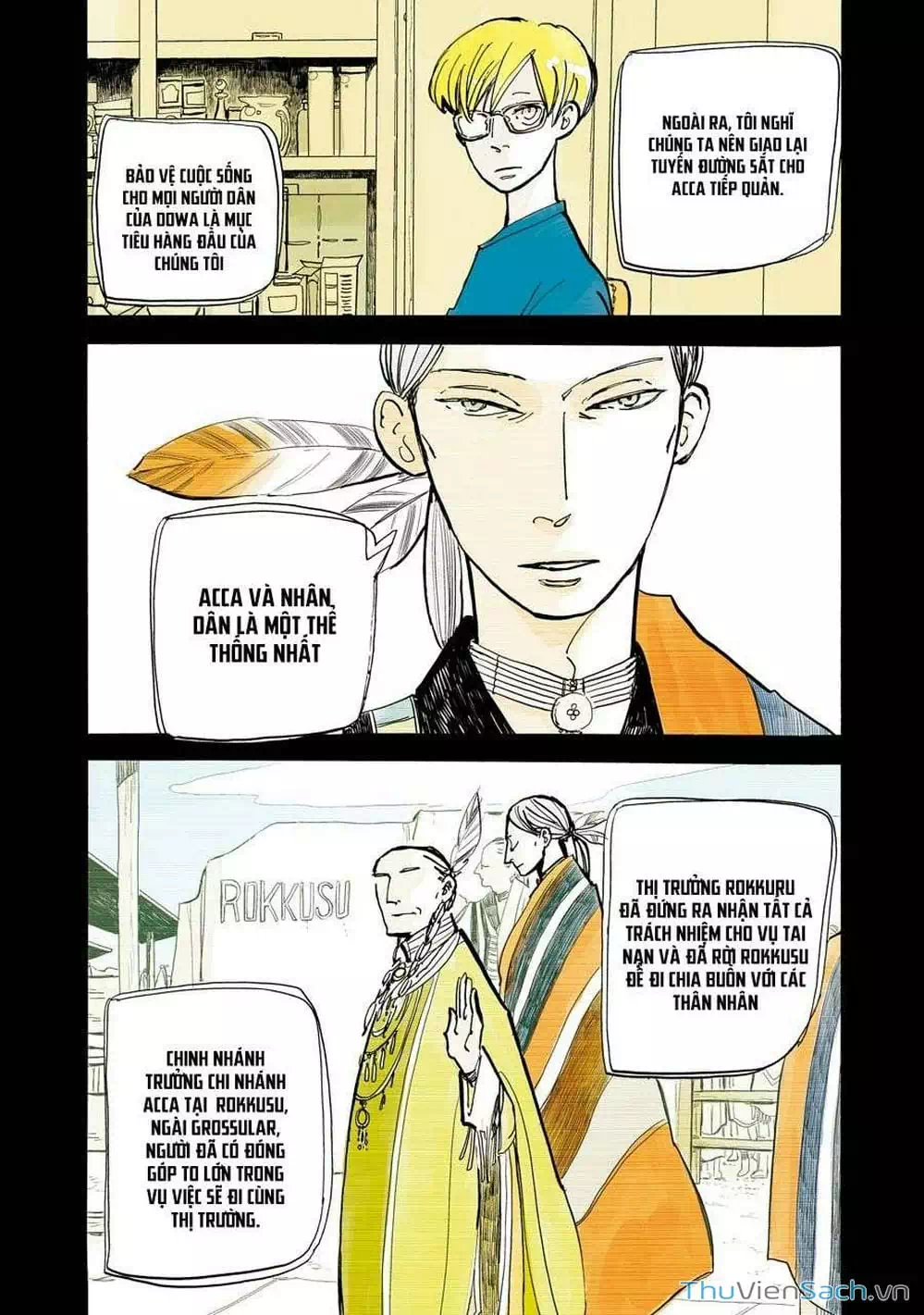 Truyện Tranh Acca - Cục Thanh Tra 13 Bang trang 2