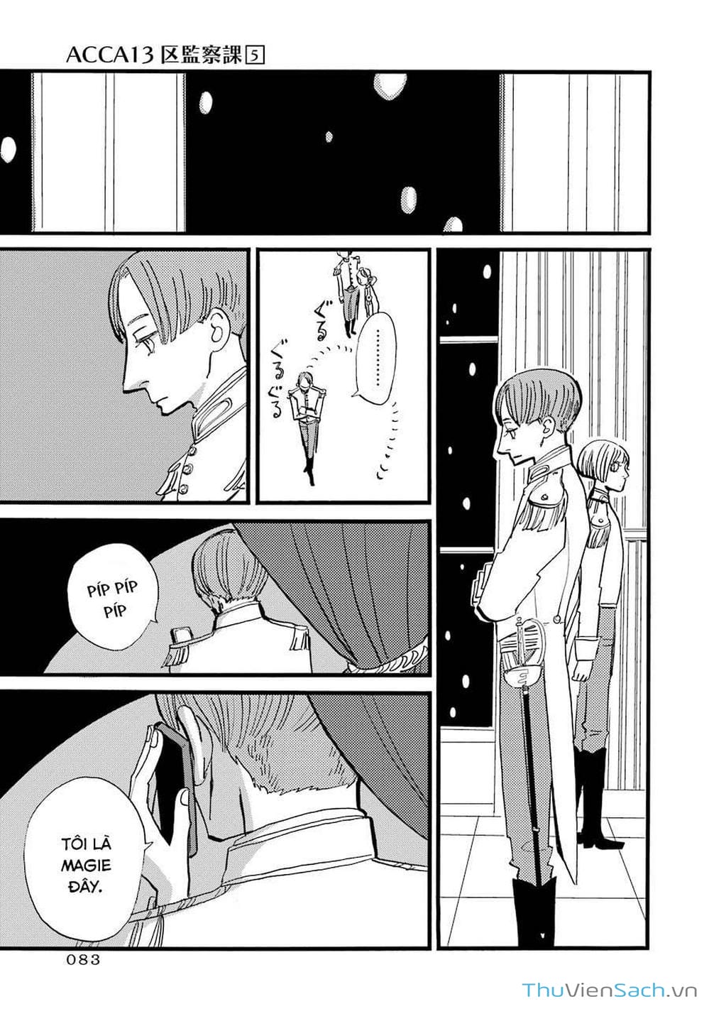 Truyện Tranh Acca - Cục Thanh Tra 13 Bang trang 2