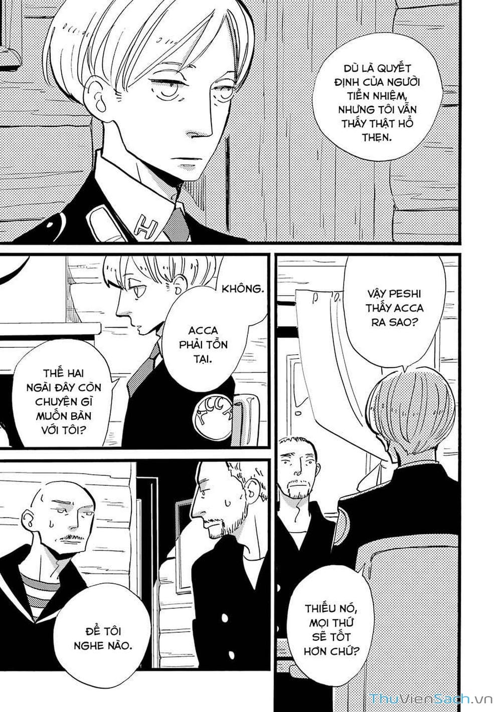 Truyện Tranh Acca - Cục Thanh Tra 13 Bang trang 2