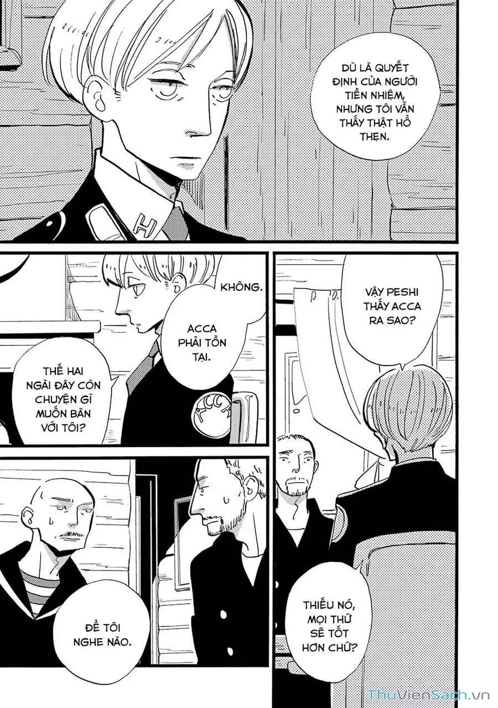 Truyện Tranh Acca - Cục Thanh Tra 13 Bang trang 2