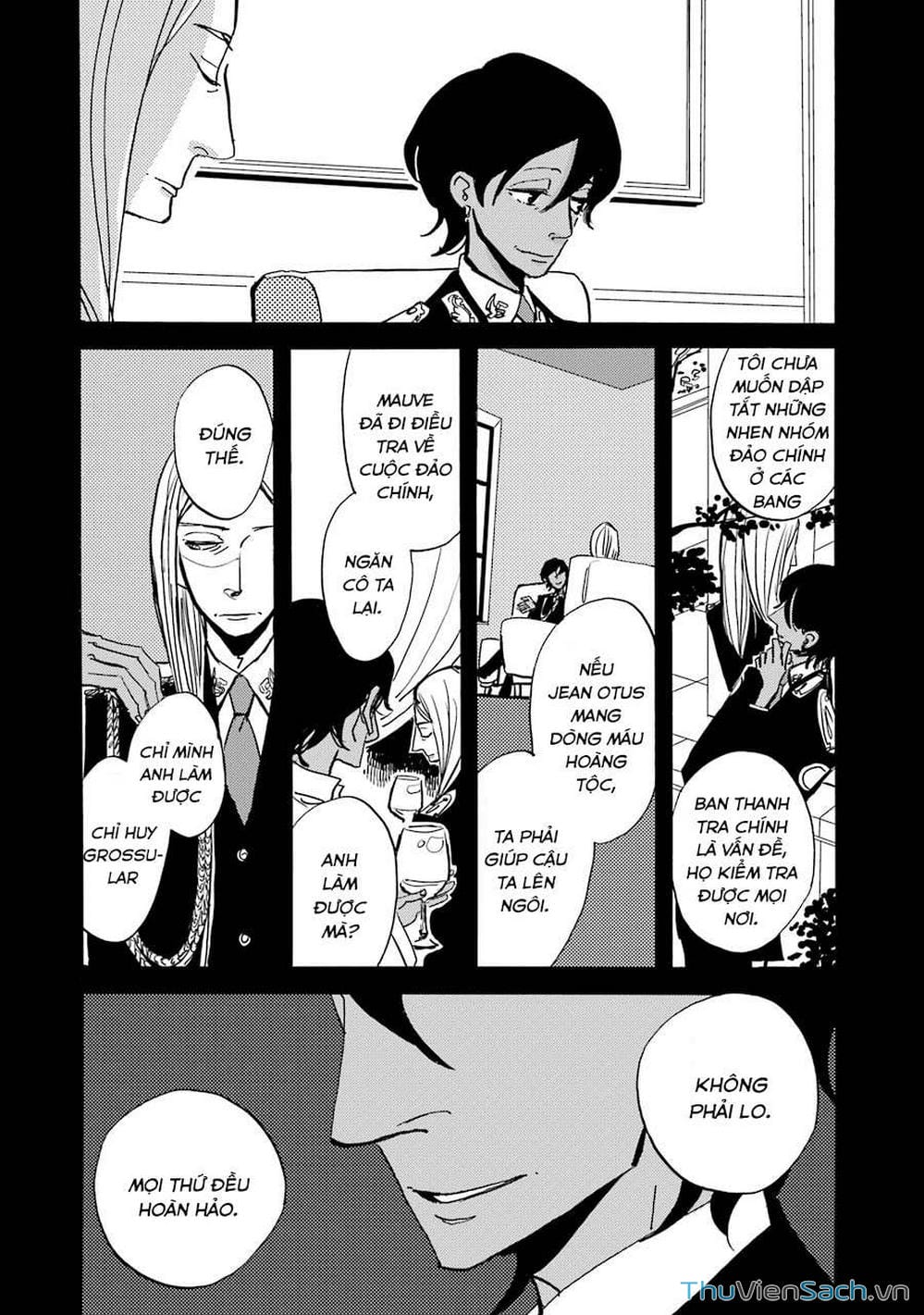 Truyện Tranh Acca - Cục Thanh Tra 13 Bang trang 2