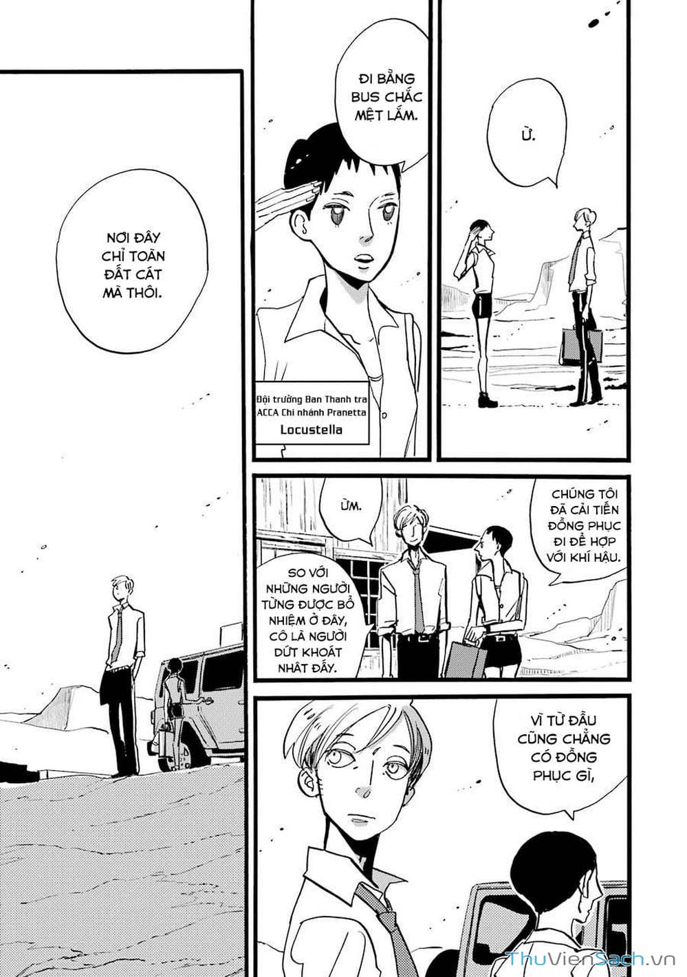 Truyện Tranh Acca - Cục Thanh Tra 13 Bang trang 2