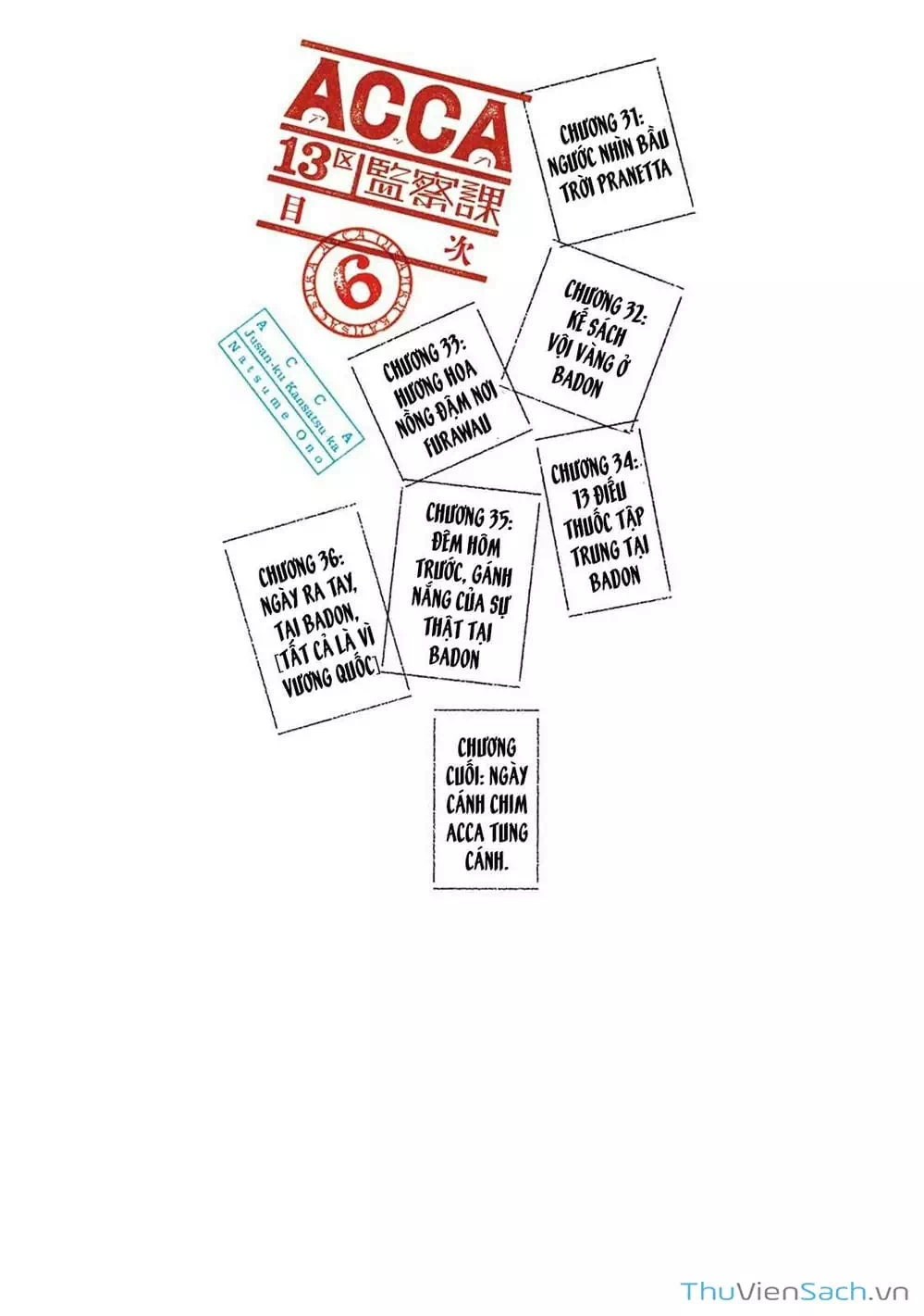 Truyện Tranh Acca - Cục Thanh Tra 13 Bang trang 2