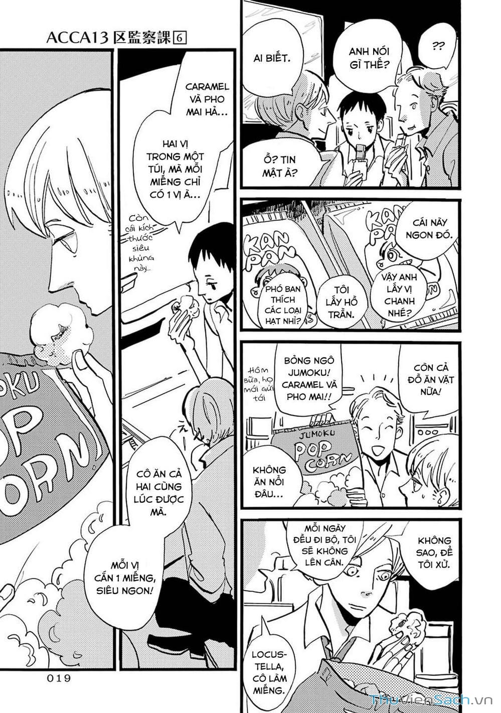 Truyện Tranh Acca - Cục Thanh Tra 13 Bang trang 2
