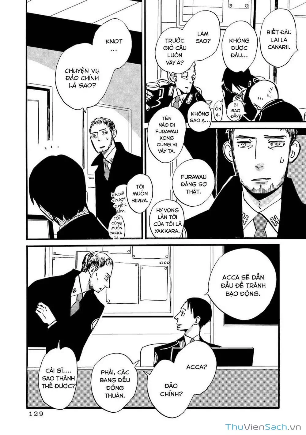 Truyện Tranh Acca - Cục Thanh Tra 13 Bang trang 2