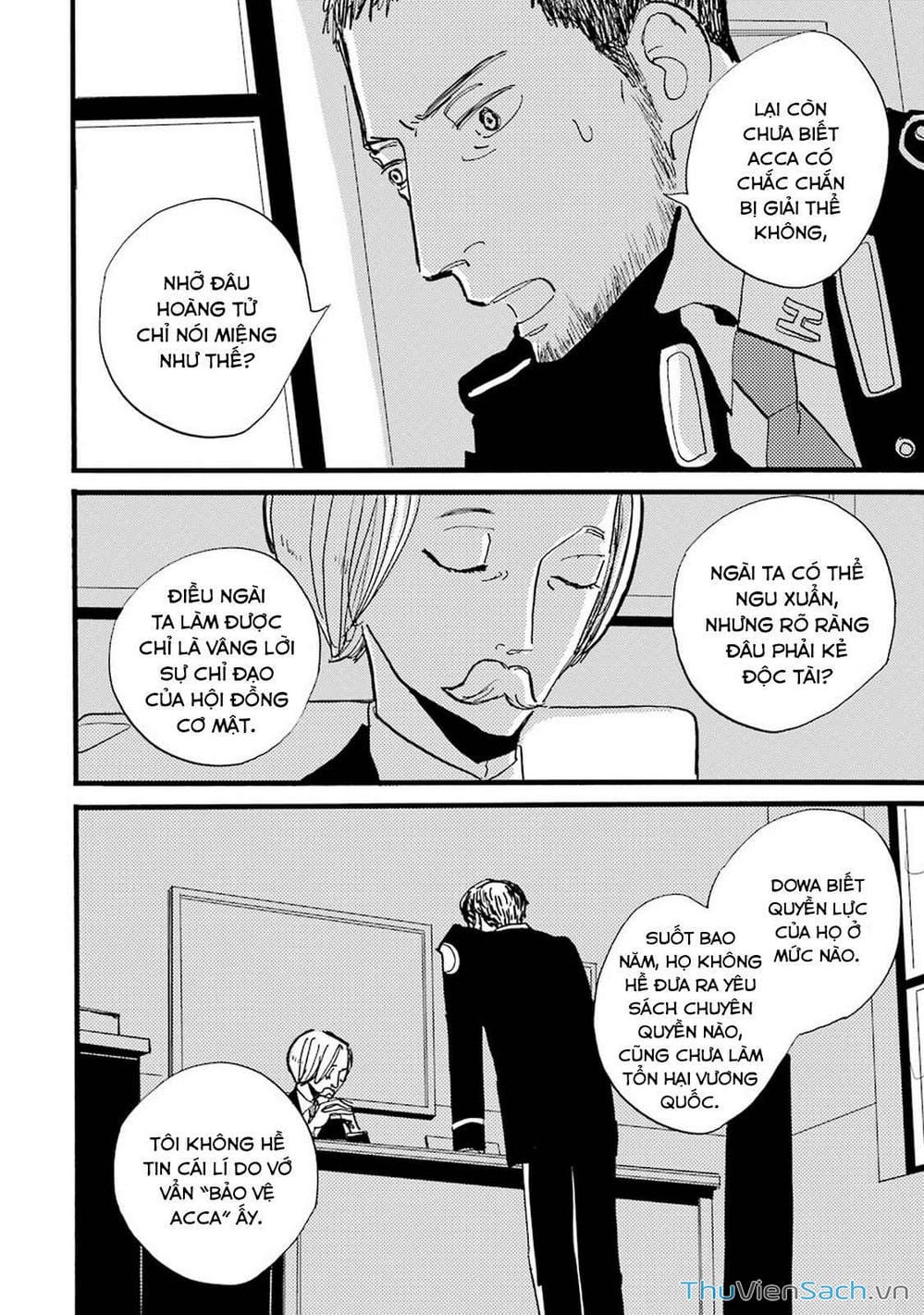 Truyện Tranh Acca - Cục Thanh Tra 13 Bang trang 2