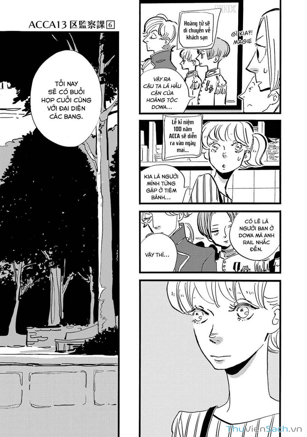 Truyện Tranh Acca - Cục Thanh Tra 13 Bang trang 2