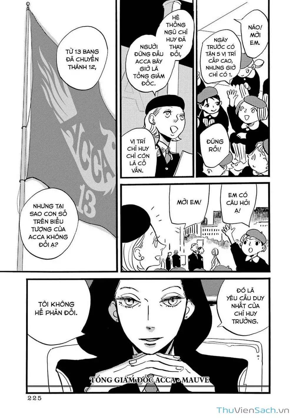 Truyện Tranh Acca - Cục Thanh Tra 13 Bang trang 2