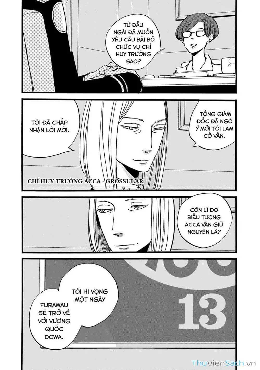 Truyện Tranh Acca - Cục Thanh Tra 13 Bang trang 2