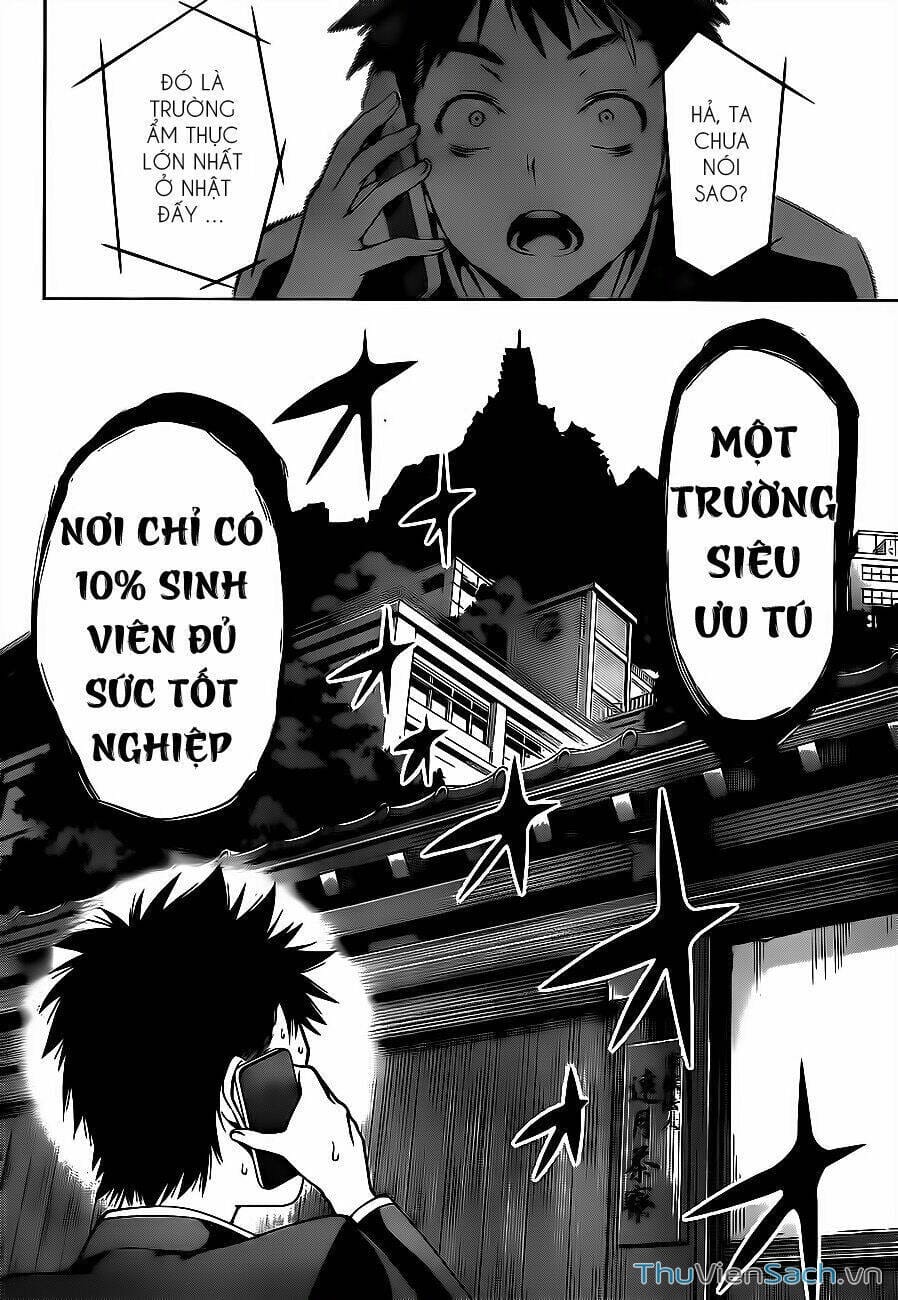 Truyện Tranh Vua Bếp Soma - Cuộc Chiến Ẩm Thực trang 7