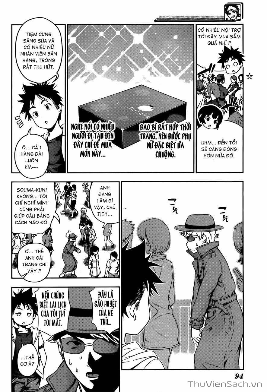 Truyện Tranh Vua Bếp Soma - Cuộc Chiến Ẩm Thực trang 7