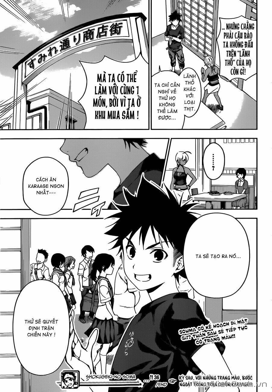 Truyện Tranh Vua Bếp Soma - Cuộc Chiến Ẩm Thực trang 7