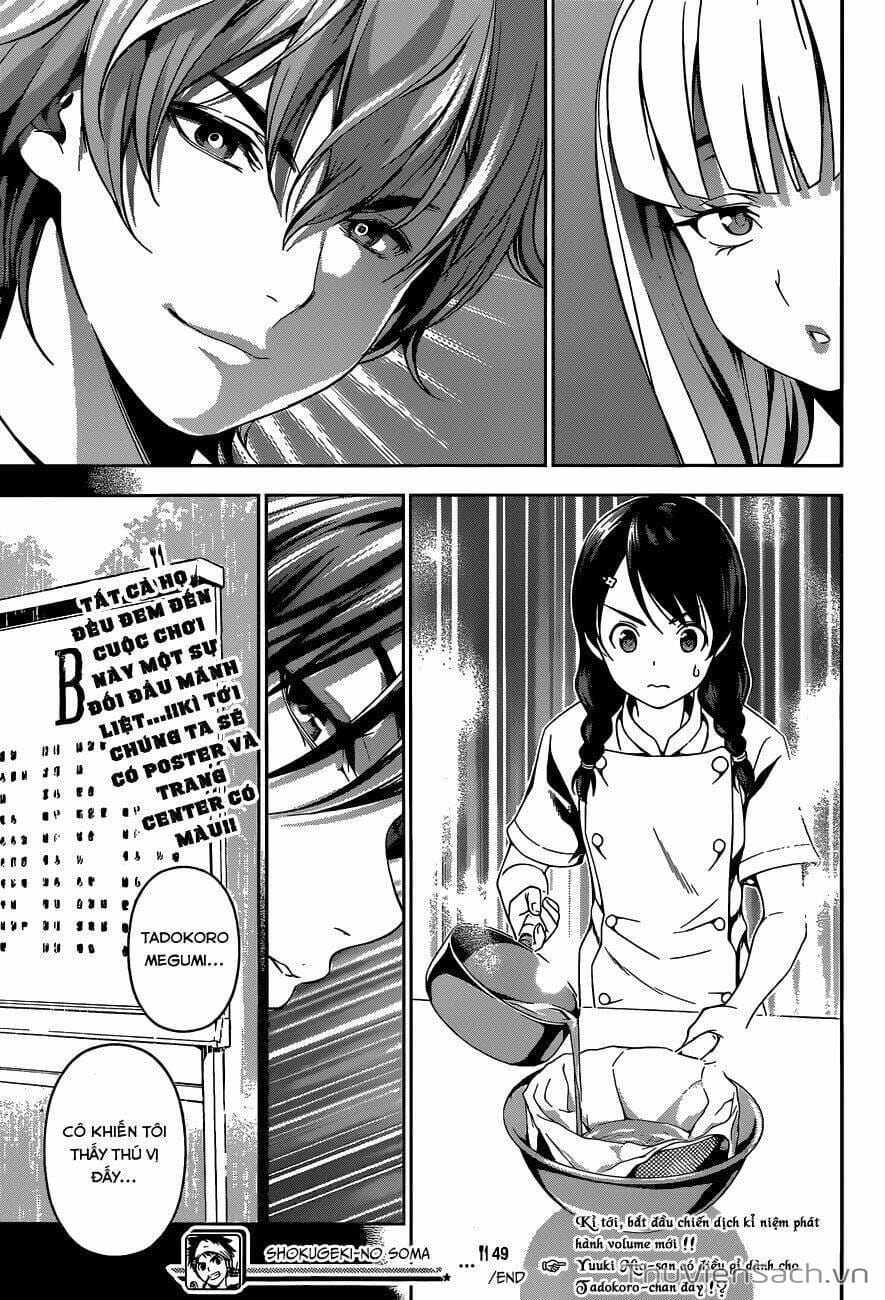 Truyện Tranh Vua Bếp Soma - Cuộc Chiến Ẩm Thực trang 7