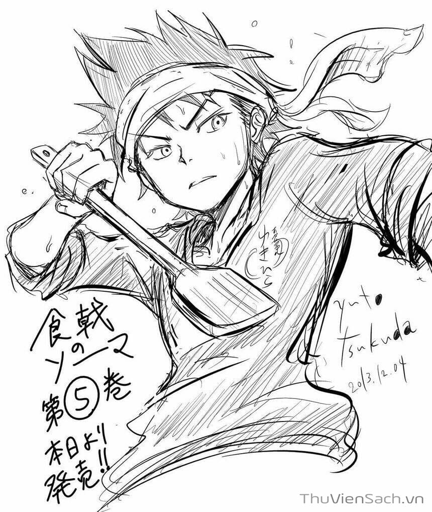 Truyện Tranh Vua Bếp Soma - Cuộc Chiến Ẩm Thực trang 7