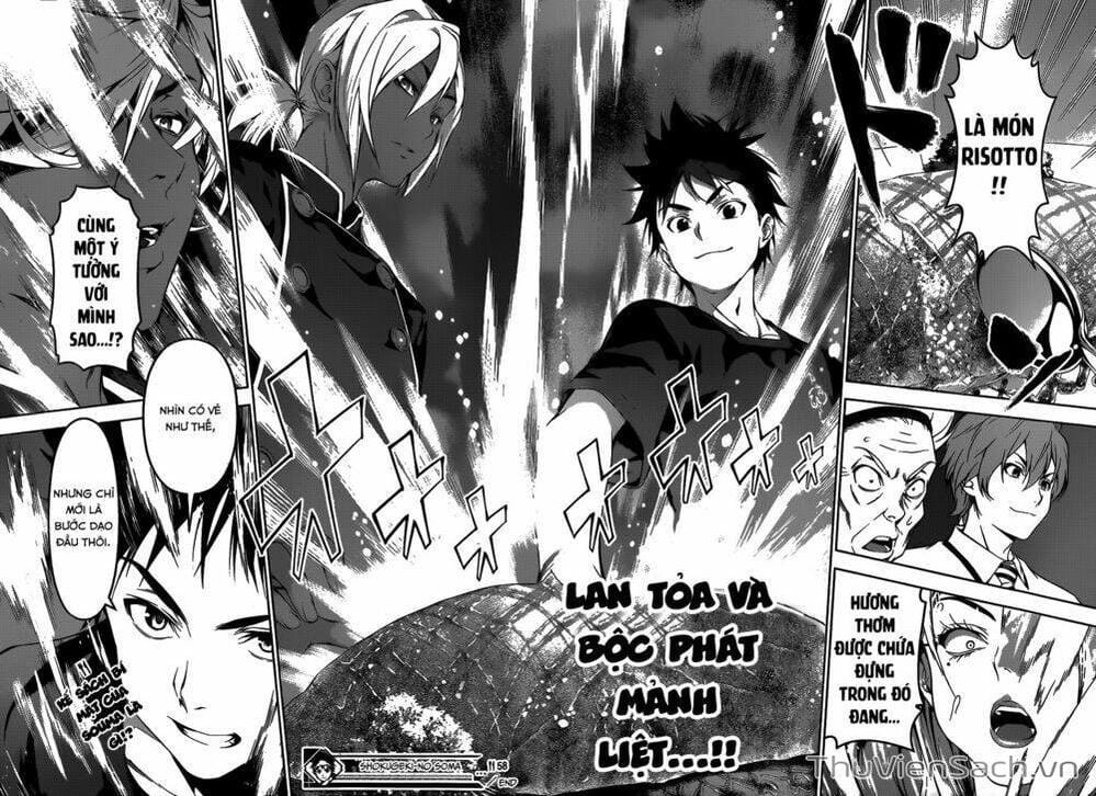 Truyện Tranh Vua Bếp Soma - Cuộc Chiến Ẩm Thực trang 7