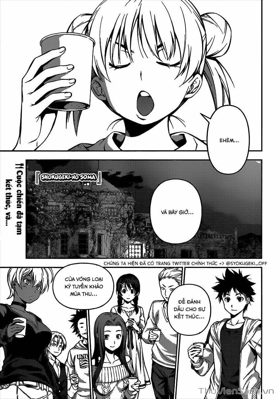 Truyện Tranh Vua Bếp Soma - Cuộc Chiến Ẩm Thực trang 7